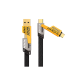 4in1 Type-c 65W to USB-A + Type-c to Lightning 27W Hızlı Şarj Kablosu SİYAH