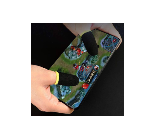 E-spor Parmak Eldivenleri 4'lü - Pubg Oyun Eldiveni Ter Geçirmez 2 Çift - 4 Parmaklık