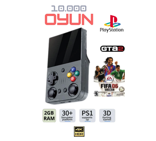 El Atarisi 3.5 Hd Ekran Gamepad Nostalji Oyun Atari PSP/PS1/Fıfa Gta Mario 10.000 Games Oyun Konsolu El Atarisi 3.5 Hd Ekran Gamepad Nostalji Oyun Atari PSP/PS1/Fıfa Gta Mario 10.000 Games Oyun Konsolu