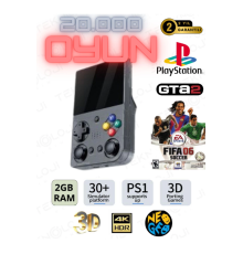 El Atarisi 3.5 UltraHd Ekran Gamepad Retro Atari PSP/PS1/NeoGeo Fıfa Gta 20.000 Games Oyun Konsolu