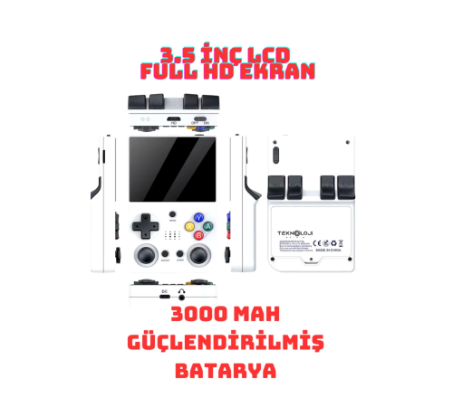 El Atarisi 3.5 UltraHd Ekran Gamepad Retro Atari PSP/PS1/NeoGeo Fıfa Gta 20.000 Games Oyun Konsolu El Atarisi 3.5 UltraHd Ekran Gamepad Retro Atari PSP/PS1/NeoGeo Fıfa Gta 20.000 Games Oyun Konsolu