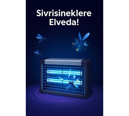 Elektrikli Sivri Sinek Öldürücü Sivrisinek Kovucu Sineksavar Cız Zincir Askılı Mavi Işıklı Elektrikli Sivri Sinek Öldürücü Sivrisinek Kovucu Sineksavar Cız Zincir Askılı Mavi Işıklı
