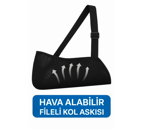Fileli Ortopedik Kol Askısı Ayarlanabilir Hava Alan Kırık Çıkık İncinme için Kol Sabitleyici Destek Fileli Ortopedik Kol Askısı Ayarlanabilir Hava Alan Kırık Çıkık İncinme için Kol Sabitleyici Destek