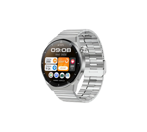 GT3 Max Elegant Smart Watch GT3 Max Elegant Erkek Akıllı Saat Deri-Metal-Silikon 3 Kordonlu GT3 Max Elegant Smart Watch GT3 Max Elegant Erkek Akıllı Saat Deri-Metal-Silikon 3 Kordonlu