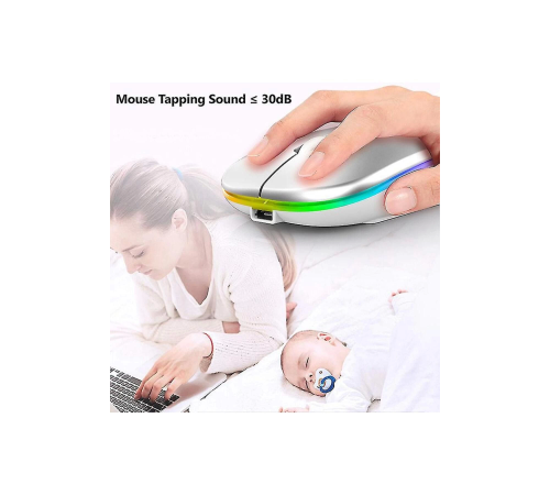Kablosuz Fare Wireless Mouse 4 Tuşlu Renk Sessiz Şarj Edilebilir Dpı Kontrol Kablosuz Fare Wireless Mouse 4 Tuşlu Renk Sessiz Şarj Edilebilir Dpı Kontrol