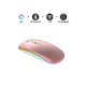 Kablosuz Fare Wireless Mouse, Bluetooth 5.2, Şarjlı, Ergonomik, Type-c, 800/1200/1600 Dpı, Led Işık