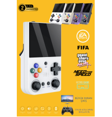 M21 64GB IPS HDMİ TV 20000+ Oyunlu Retro Arcade Atari PSP/PS1/Fıfa Gta Mario Games Oyun Konsolu