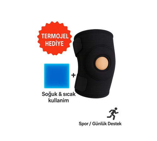 Medical Destekli Diz Korsesi Çapraz Bağ Menisküs Ağrısı Için Sporcu Dizlik, Termolu Jelli Medical Destekli Diz Korsesi Çapraz Bağ Menisküs Ağrısı Için Sporcu Dizlik, Termolu Jelli