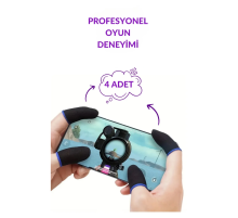Pubg Parmaklık Eldiveni Keskin Kontrol ve Konfor Oyun Performansı Arttırır Dayanıklı Oyuncu Tercihi