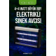 Sinek Öldürücü 4+4W UV Işıklı Büyük Boy Elektrikli Sinek Avcısı Sessiz ve Etkili Böcek Öldürücü Ciha