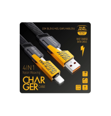 Tüm Telefonlara Uyumlu Cl24 Süper Hızlı 4 In 1 Sarj Kablosu