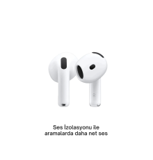 Yeni Seri Air.pods 4.Nesil Bluetooth Kulak İçi Kulaklık ANC Samsung/Iphone/Xiaomi/Oppo/Redmi Uyumlu