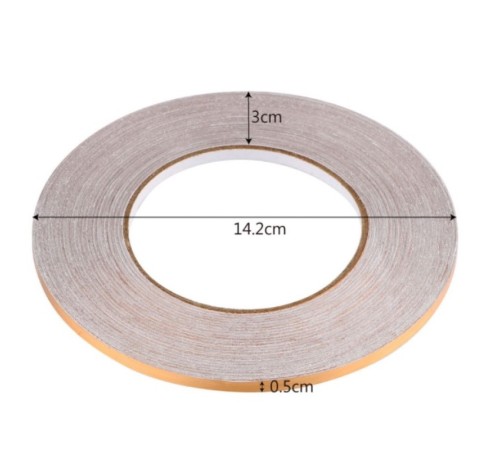 0.5 Cm 50 Metre Gold Fayans Arası Şerit Bant