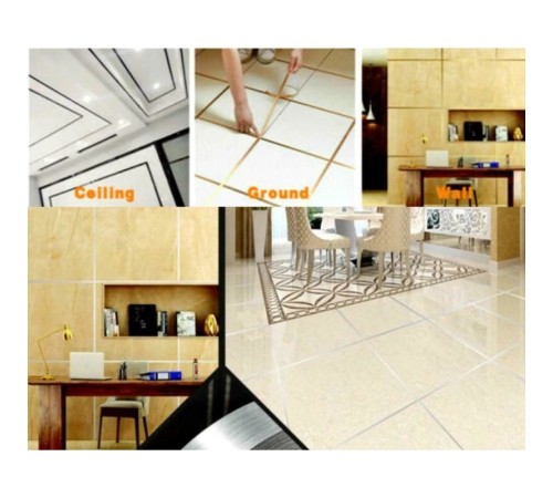 0.5 Cm 50 Metre Gri Fayans Arası Şerit Bant