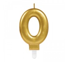 0 Rakam Mum Gold Renk