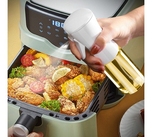 210 ML Tetikli Sprey Cam Yağ Limon Sos Spreyi Yağ Şişesi Airfryer- Tava  Yağdanlık
