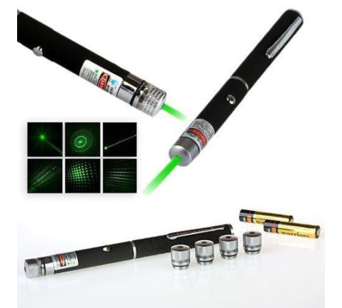 Yeşil Lazer Pointer 3000 mW 15 Km Etkili (Tek Başlık 5 Model)