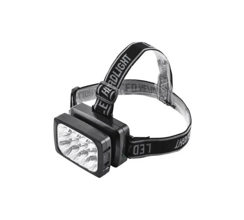 12 Ledli Şarjlı Kafa Lambası Power Ledli Kafa Feneri Tepe Lambası