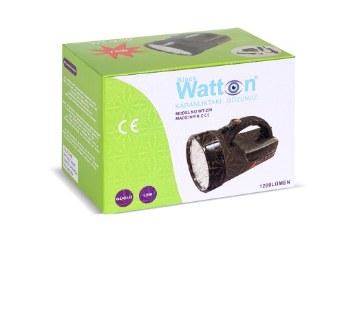 1200 Lümen 25 Ledli El Feneri Wt-239