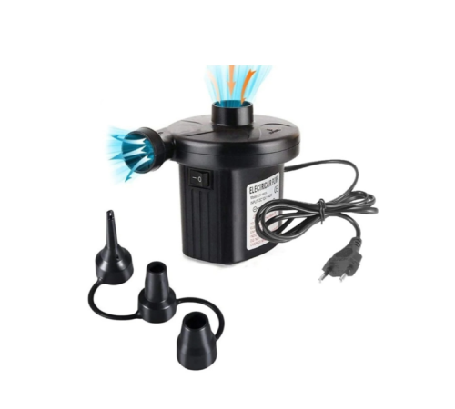 220V Priz Girişli Havuz Bot Şişme Yatak Şişirme Pompası