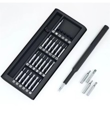 25 Parça Çok Fonksiyonlu Hassas Tornavida Seti – Telefon Tablet Elektronik Tamir Tornavida Seti