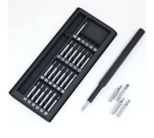 25 Parça Çok Fonksiyonlu Hassas Tornavida Seti – Telefon Tablet Elektronik Tamir Tornavida Seti