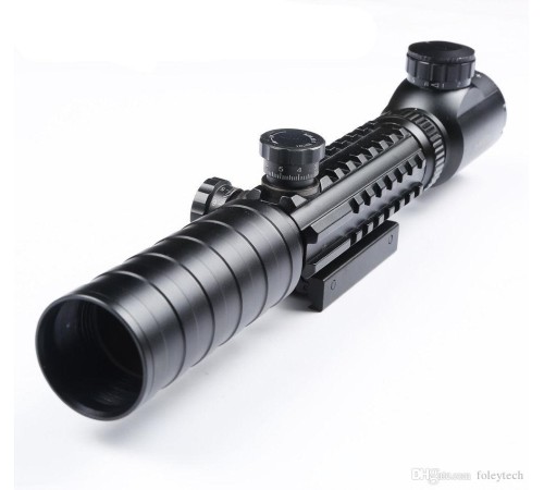 3-9x32 Eg  Spike  Zoomlu Av Tüfeği Dürbünü Tüfek çift Işık Kaynaklı