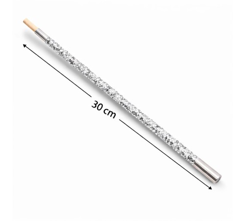30 cm Gümüş Payetli Sigara Tutacağı – 1920’ler Gatsby Parti Aksesuarı