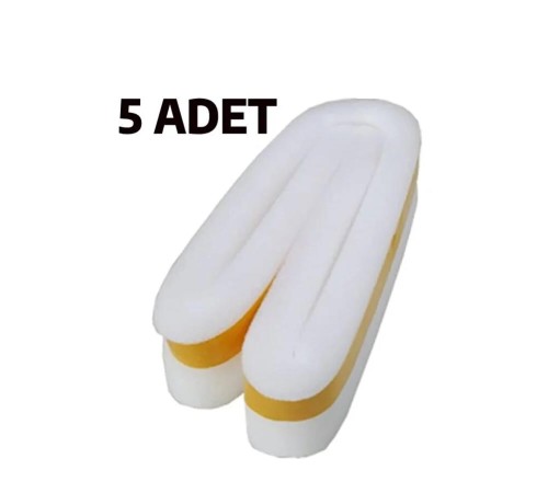 5 Adet Yapışkanlı Kapı Altı (Eşik) Bandı Isı Yalıtım Süngeri 90 Cm