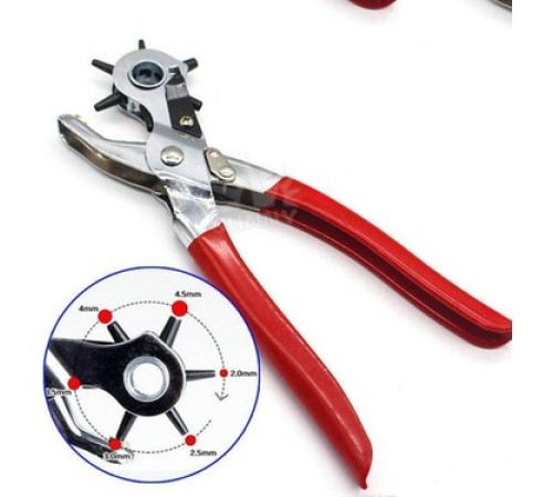 6 Farklı Boyutta Kemer Delme Pensesi Kemer Delici