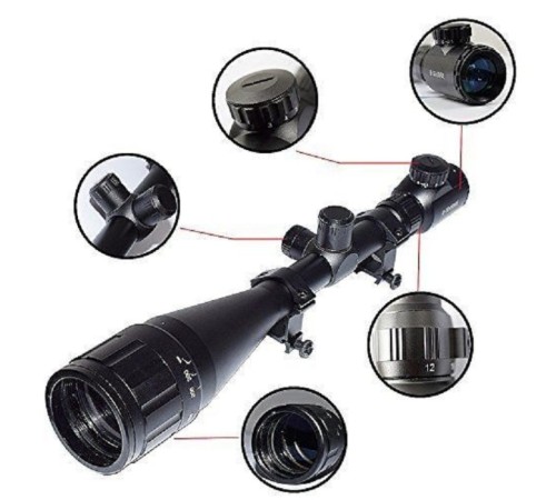 8-32x50 Çift Işıklı Zoomlu Riflescope Dürbün
