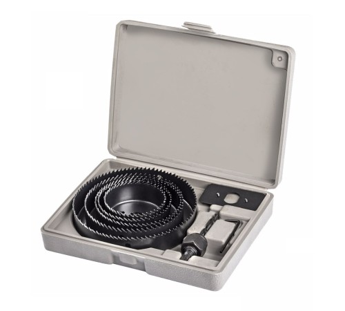 8 Parça Panç Seti Ağaç Kesme Testere Matkap Ucu Takımı Alçıpan Tavan Kesme