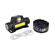 8 Saat Dayanıklı Şarjlı Sensörlü Mıknatıslı Kafa Lambası Wt-055