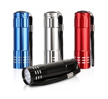 9 LEDLİ PİLLİ EL FENERİ