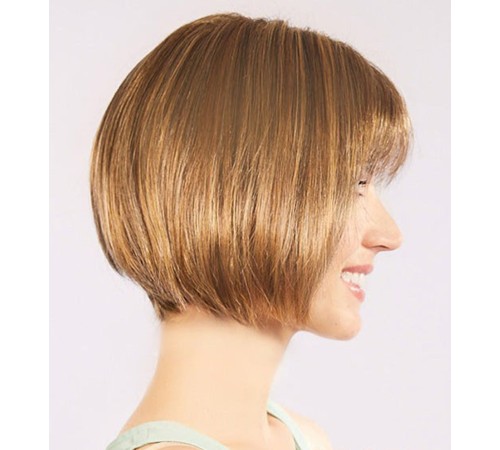 Açık Kahverengi Küt Parti Peruk Küt Saç