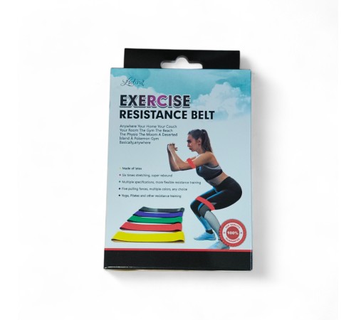 Aerobik Bant 5 Li Pilates Yoga Bandı
