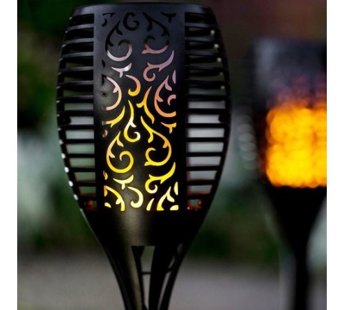 Alev Efektli Solar Bahçe Lambası (51 cm)