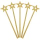 Altın Renk Yıldız Peri Asası Peri Değneği 34 cm 1 Adet