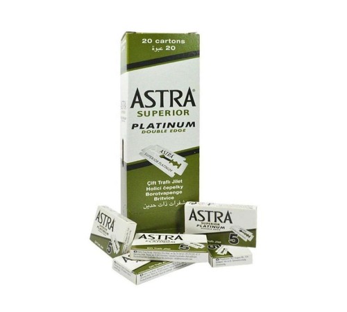 Astra Tıraş Bıçağı Yeşil Jilet 20'li Paket