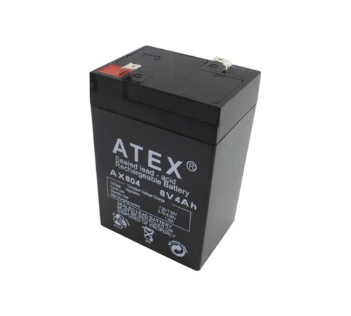 ATEX Akü 6v 4a (10.5x7x4.5cm)