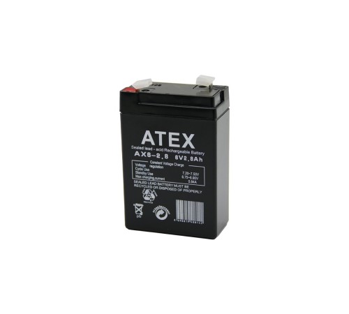 İNCE AKÜ 6V 2.8AH AMPER