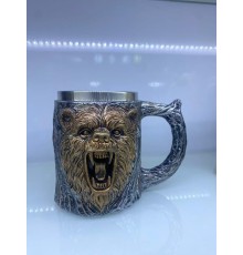 Ayı Çelik Kupa Bardak Kod 230027