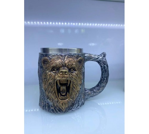 Ayı Çelik Kupa Bardak Kod 230027