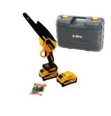 BN-5 YAĞLI POMPALI ZİNCİRLİ TESTERE BUDAMA DAL KESME MAKİNESİ ŞARJLI 2 BATARYA 36V 5.0AH 17000RPM
