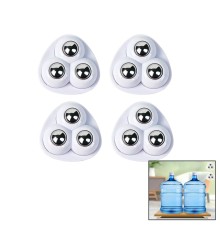 4PCS 3 BİLYA TEKERLEKLİ MOBİLYA EŞYA TAŞIMA APARATI 360°