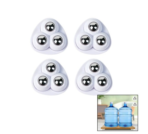 4PCS 3 BİLYA TEKERLEKLİ MOBİLYA EŞYA TAŞIMA APARATI 360°