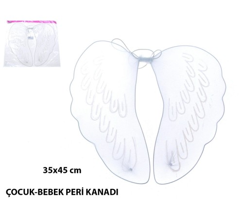 Bebek & Çocuk Peri Kanadı – Kostüm Tamamlayıcı Kanat 35x45 cm
