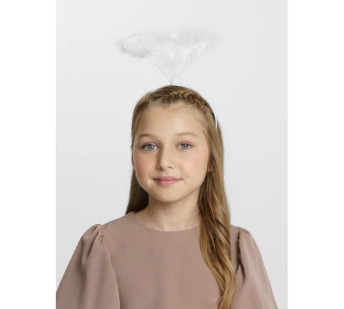 Beyaz Otrişli Tüylü Esnek Yapı Melek Haresi Melek Tacı