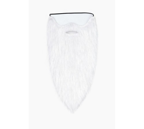 Beyaz Renk Lastikli Uzun Takma Sakal 40 cm