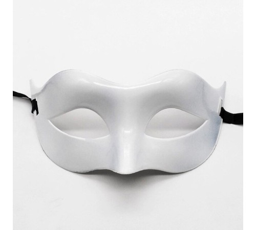 Beyaz Renk Masquerade Kostüm Partisi Venedik Balo Maskesi